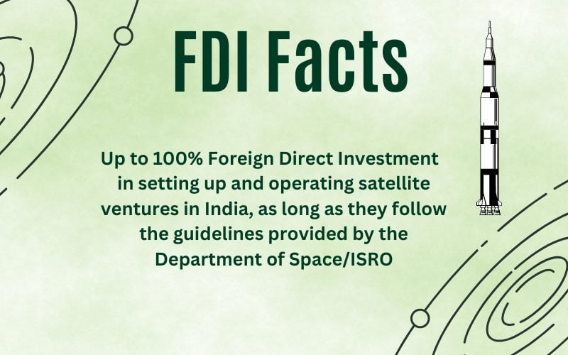 FDI in space sector india